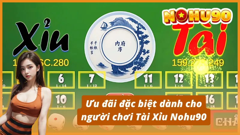 Ưu đãi đặc biệt dành cho người chơi Tài Xỉu Nohu90